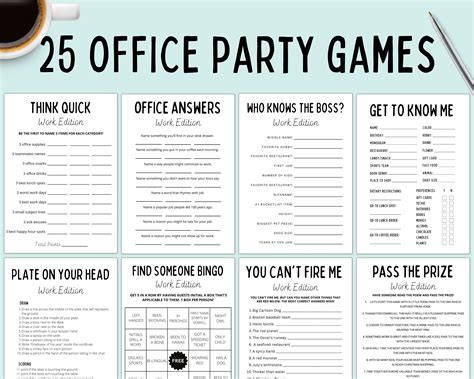 office party games